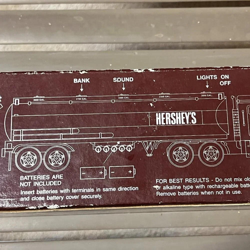 Hershey's‎ Toy Truck Coinbank with Lights and Sounds (in Original Box)